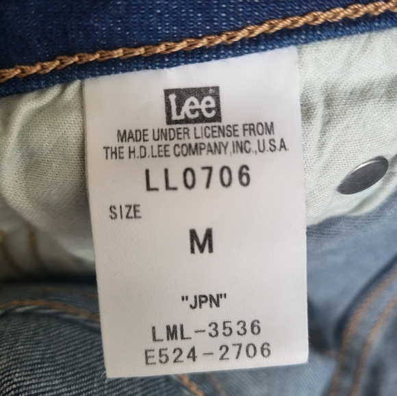 Lee Skiny Jeans Made in Japan -SizeM- - Picture 9 of 16